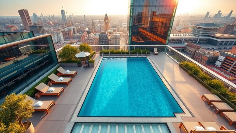london hotels with pools